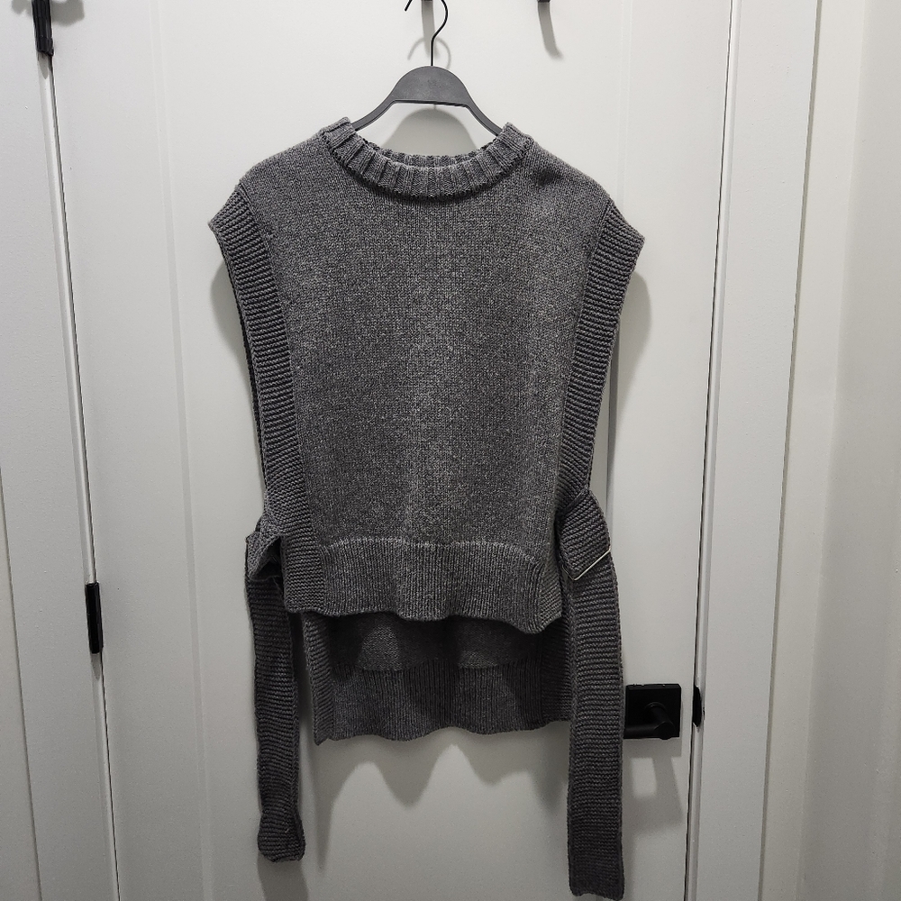 Knotty Ones Gray Sweater Vest